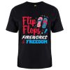 Fireworks Flip Flops and Freedom T-Shirt