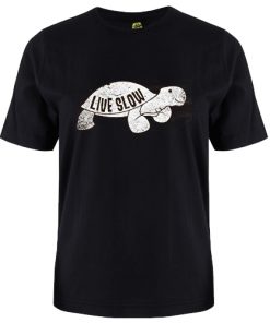 Live Slow Turtle Shirt