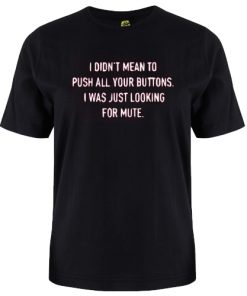 push button tshirt