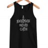 A Nightmare Before Coffee tank top