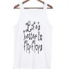 Beach tank top