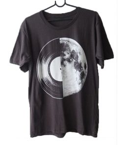 Half Moon Record Album T Shirt