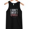 I sparkle tank top