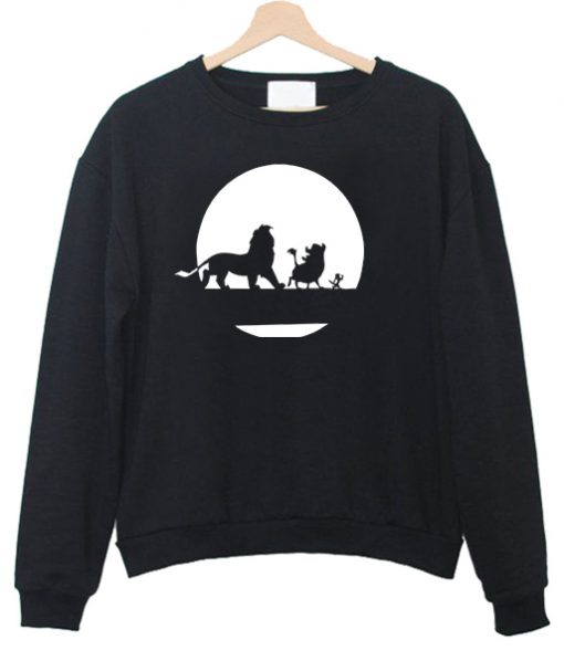 Lion King Silhouette sweatshirt