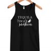 Tequila Lime & Sunset tank top