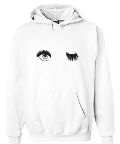 Wink Eyes Hoodie