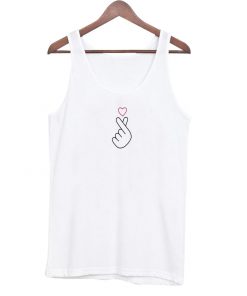 Finger Heart Tank Top