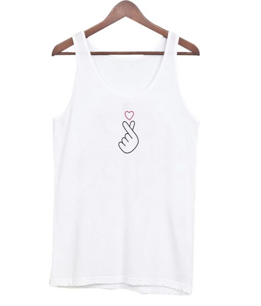 Finger Heart Tank Top