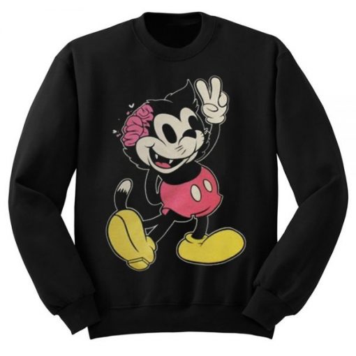 Drop Dead Mickey Mouse Sweatshirt