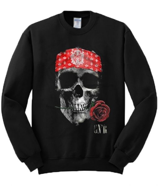 GNR Skull Rose Sweatshirt