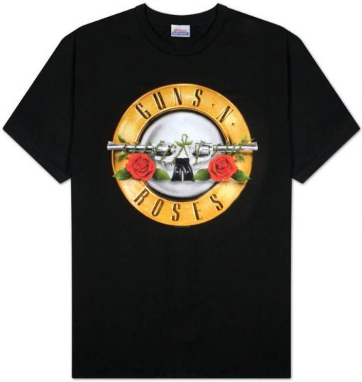 Guns N Roses Bullet Logo T-shirt