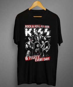 KISS Rock & Roll All Nite And Party Everyday T-Shirt