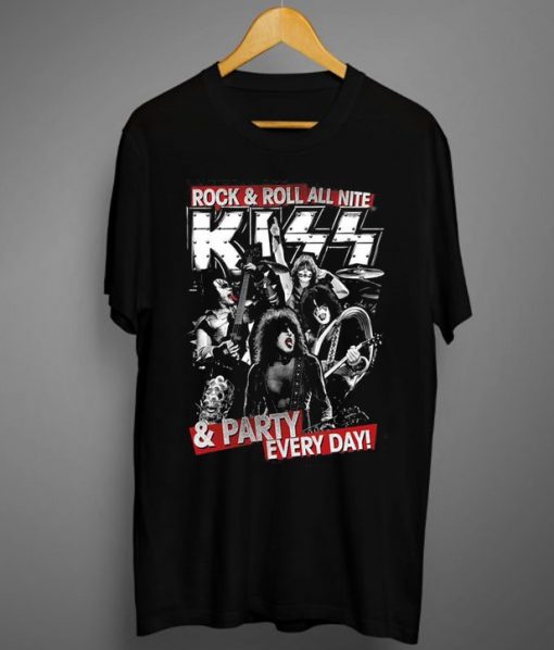 KISS Rock & Roll All Nite And Party Everyday T-Shirt