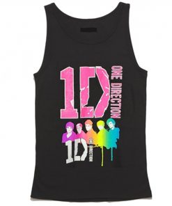 One Direction Colorful Tank Top