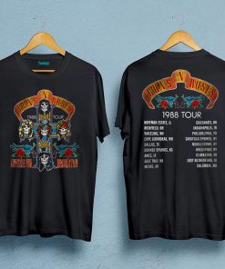 GNR 1988 Tour Appetite For Destruction T-shirt