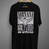 Nirvana In Utero Tour Astro Arena Houston Texas T-shirt