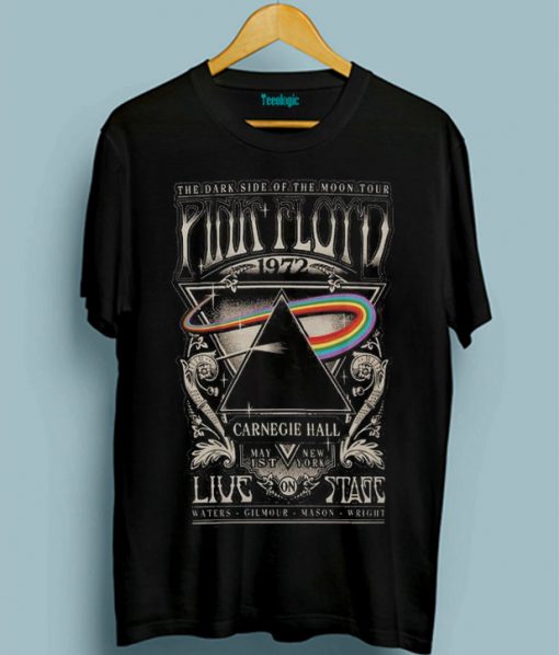 Pink Floyd 1972 Carnegie Hall Live On Stage T-Shirt