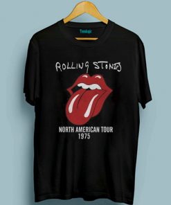 Rolling Stones 1975 North American Tour T-shirt