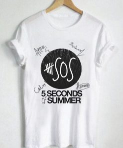 5SOS Signatures T-Shirt