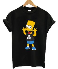 Bart Simpson Funny Graphic T Shirt