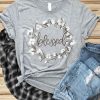 Blessed White Flower T-Shirt