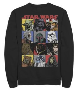 Comic Strip Cartoon Group Sweatshirt