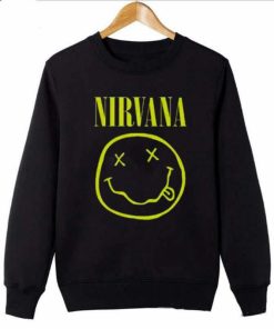 Nirvana Smiley Face Logo Sweatshirt