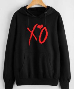 XO Red Logo Hoodie