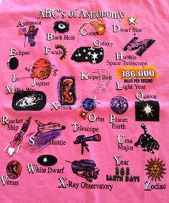 ABC’s of astronomy T-shirt 2