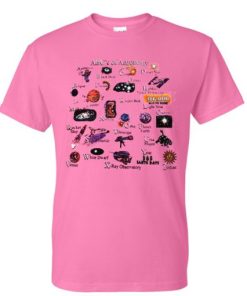 ABC’s of astronomy T-shirt