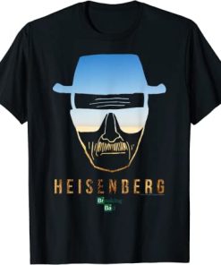 Breaking Bad Heisenberg Desert Horizon Outline T-Shirt