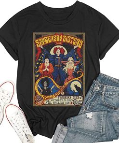 Halloween Shirt Funny Sanderson Sisters Graphic Tee