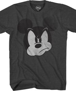 Mad Mickey Mouse Distressed Graphic Tee