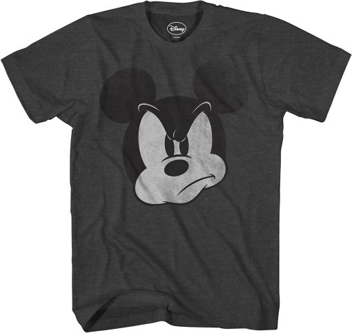 Mad Mickey Mouse Distressed Graphic Tee