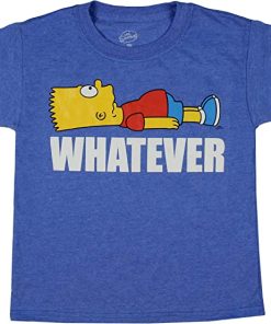 The Simpsons Bart Whatever Graphic T-Shirt