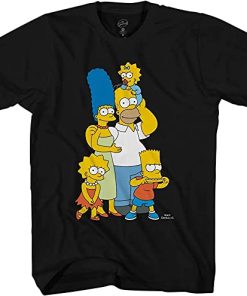 The Simpsons Family Shenanigans Adult T-Shirt