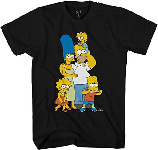 The Simpsons Family Shenanigans Adult T-Shirt