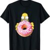 The Simpsons Homer Can't Talk Eating Donut T-Shirt