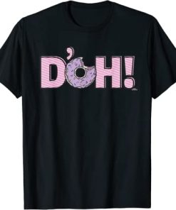 The Simpsons Homer D'oh Donut T-Shirt