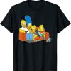 The Simpsons Homer Marge Maggie Bart Lisa Simpson Couch T-Shirt