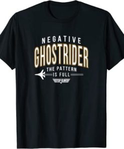 Top Gun Negative Ghostrider Pattern is Full Text T-Shirt