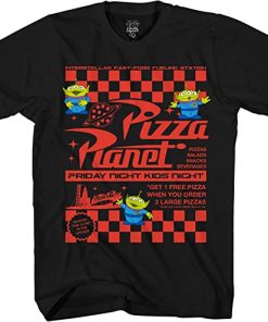 Toy Story Pizza Planet Take Out Flyer Disneyland World Tee