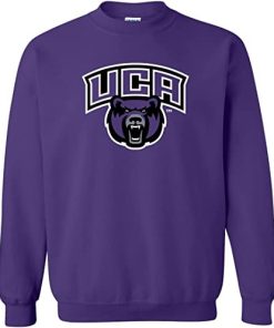 Central Arkansas UCA Bear Head Crewneck Sweatshirt