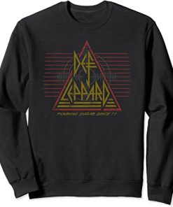 Def Leppard - Pouring Sugar Since '77 Sweatshirt