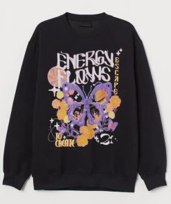 Energy Flows To Create Sweatshirt