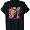 I Want My MTV Retro Tie Dye T-Shirt