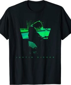 Justin Bieber Cross Photo T-Shirt