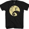 Nightmare Before Christmas Jack Sally Moon T-Shirt