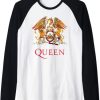 Queen Classic Crest Raglan Baseball Tee