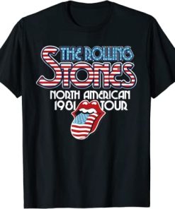 Rolling Stones North America Tour 1981 T-Shirt